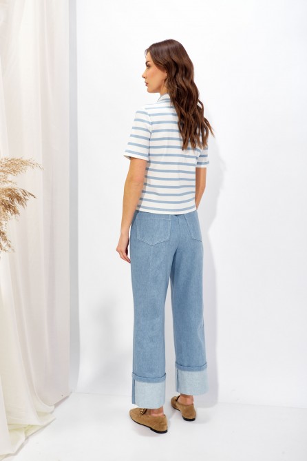 Джемпер 4344 (голубой)