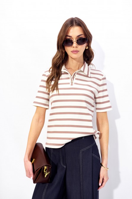 Джемпер 4344 (коричневый)