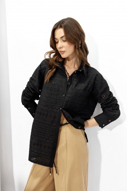 Блуза 4361 (черный)