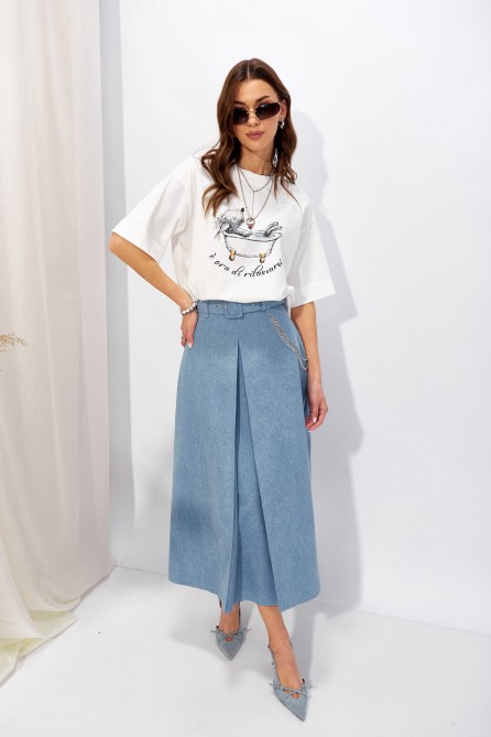 Юбка 4322 (голубой)