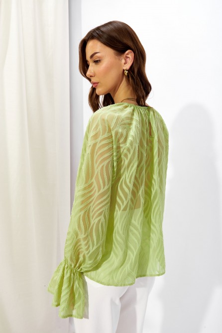 Блуза 4324 (салатовый)