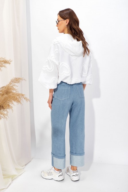 Брюки 4329  (голубой)