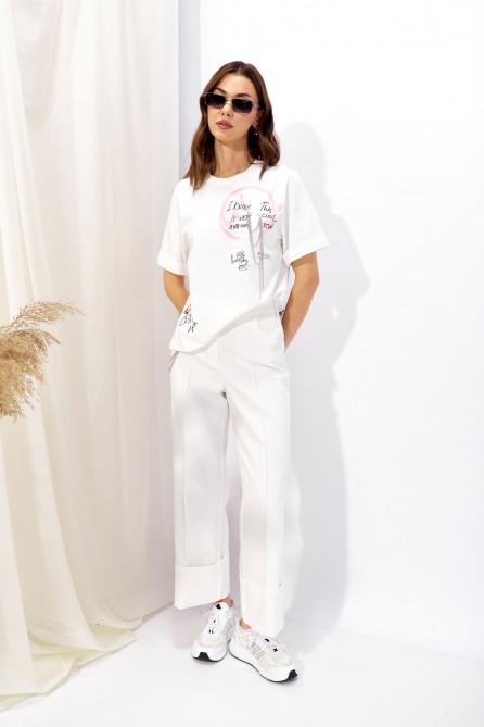 Брюки 4329 (молоко)