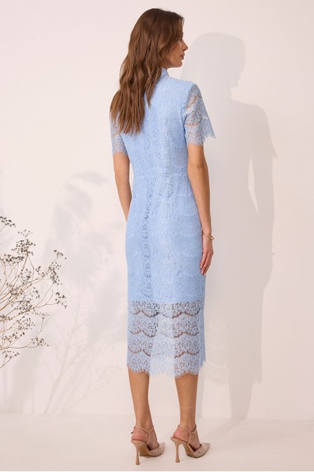 Платье 4107 (голубой)