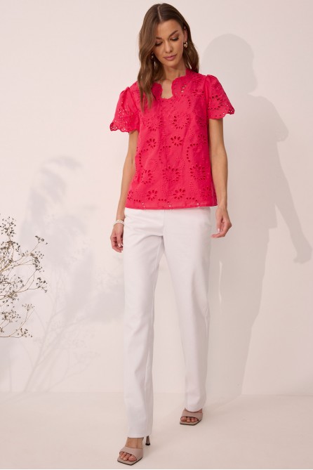 Блузка 4111 (красный)