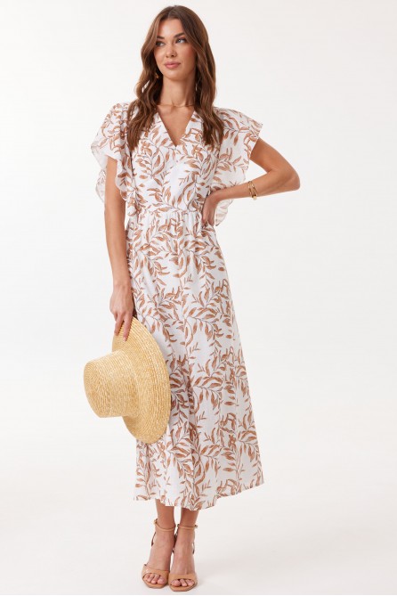 Платье 4130 (коричневый)