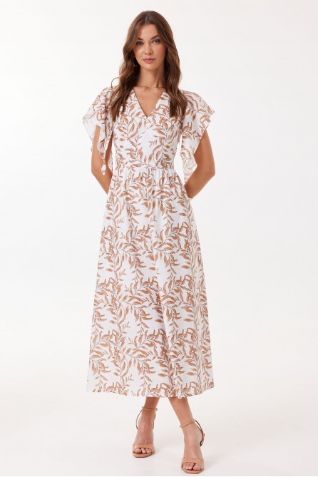 Платье 4130 (коричневый)