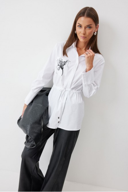 Блузка 4181 (белый)