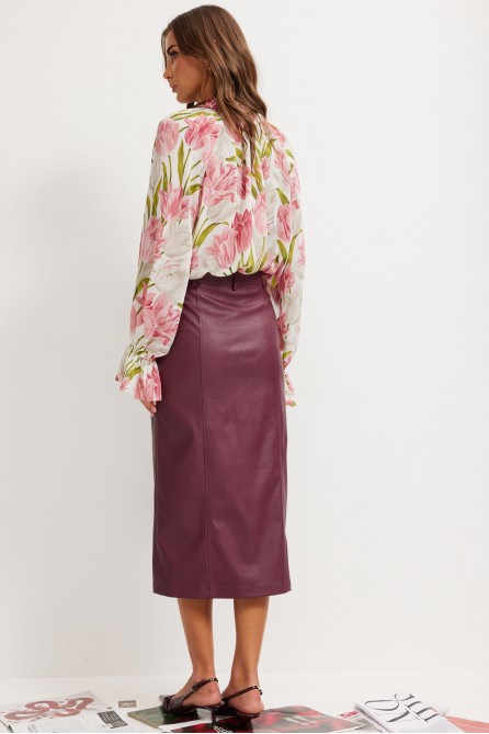 Юбка 4167 (бордо) 