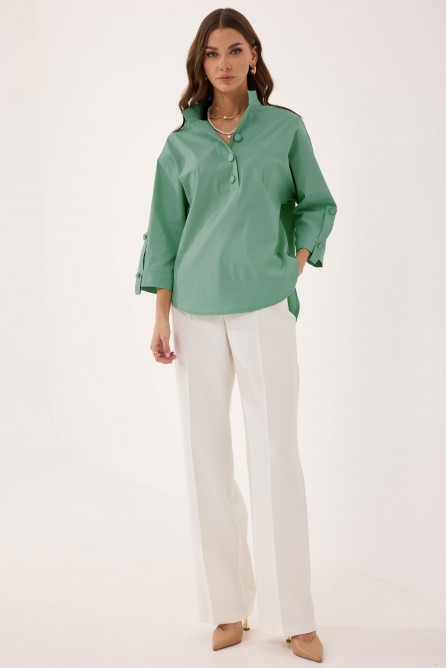 Блузка 4081 (зеленый)