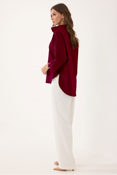 Блузка 4081 (бордо)