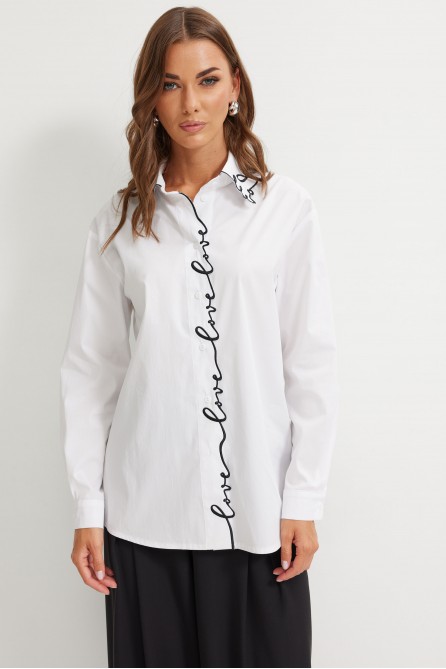 Блузка 4152 (белый)