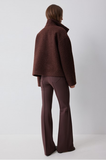 Жакет 4229 (коричневый)