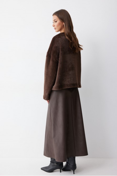Джемпер 4233 (коричневый)