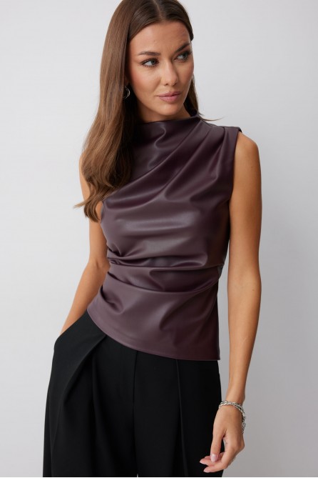 Блуза 4239 (бордо)