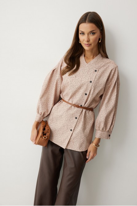 Блуза 4217 (бежевый)