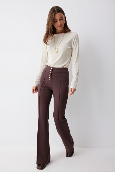 Брюки  4222 (коричневый)
