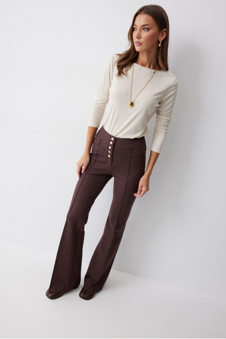 Брюки  4222 (коричневый)