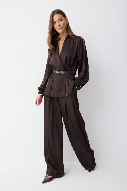 Костюм 4227 (коричневый)