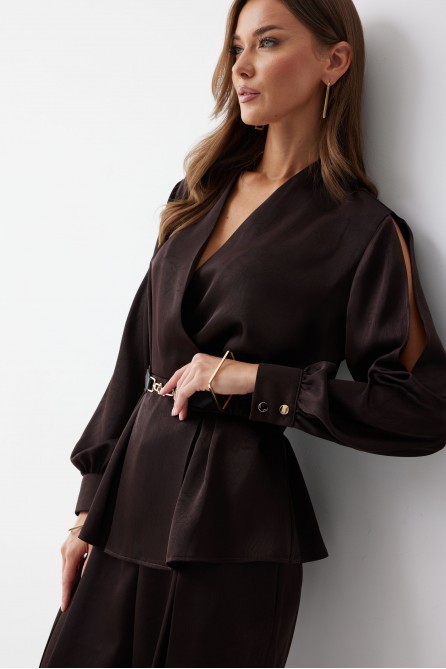 Костюм 4227 (коричневый)