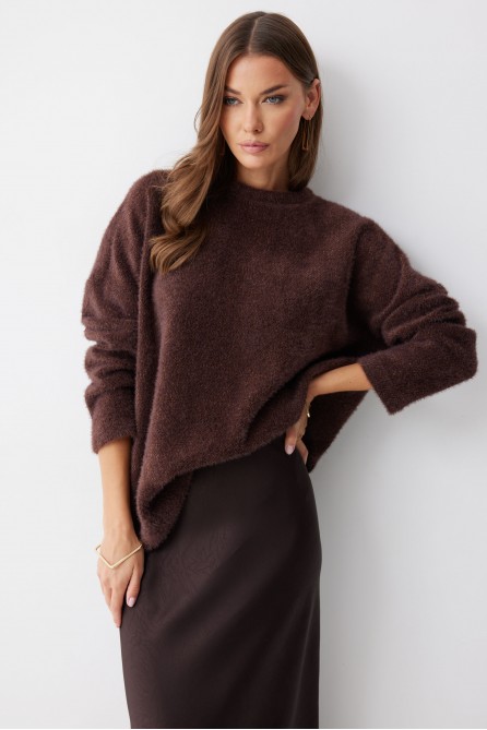 Джемпер 4231 (коричневый) 