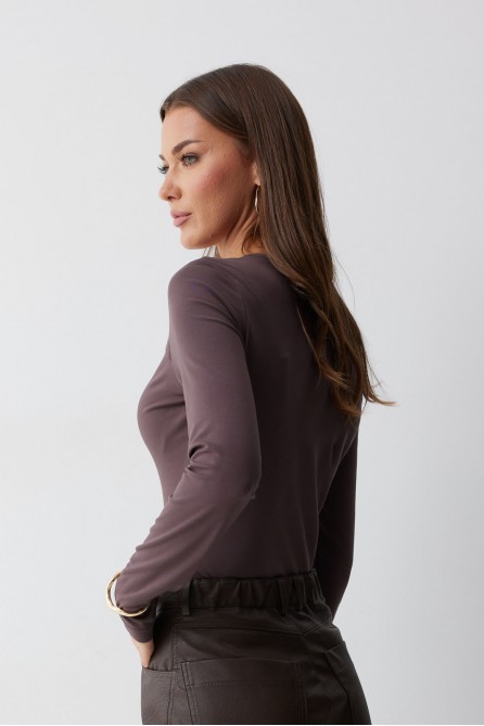 Джемпер 4232 (баклажан)